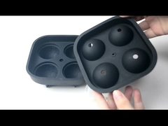 MHC انعطاف پذیر آسان آزاد کردن سیلیکون فریزر سینی برای کیک فریزر امن چند منظوره قالب