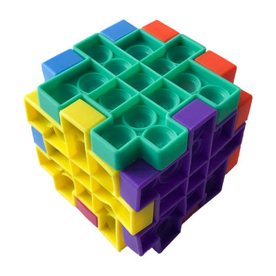خرید رنگ سفارشی اسباب بازی آموزشی کودکانه Poppit Infinity Cube Fidget Toy online manufacture