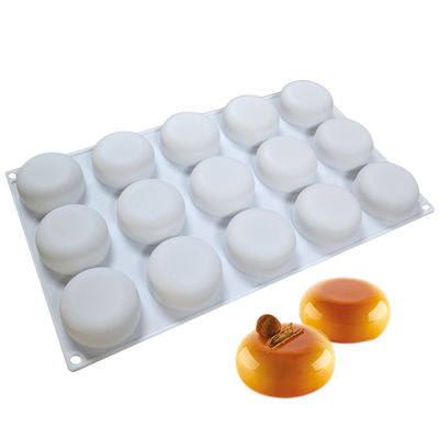 خرید موس سیلیکونی قالب کیک گرد سفارشی DIY برای تزئین کیک online manufacture