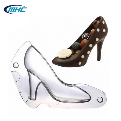 خرید ابزار پخت پلی کربنات قالب شکلاتی کفش پاشنه بلند سه بعدی سفارشی online manufacture