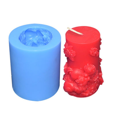 خرید Customized Silicone Candle Mold Sustainable Disposable 3D Candle Moulds online manufacture