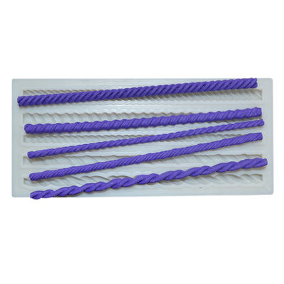 خرید طناب شکل کیک ظروف پخت قالب سیلیکونی کاردستی فوندانت سفارشی online manufacture