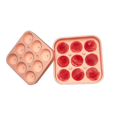 خرید سیلیکون کوچک گل رز شکل یخ ساز Sustainable 9 حفره 1.2 اینچ online manufacture