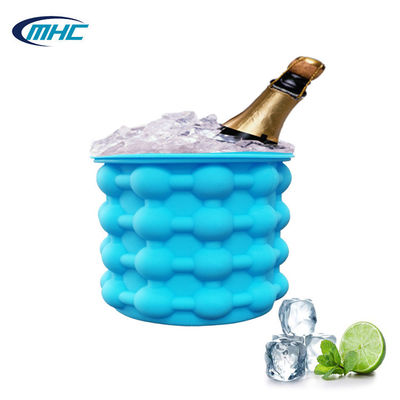 خرید قالب یخ سیلیکونی تاشو آیس مکعب ساز سطل یخ سازگار با محیط زیست online manufacture