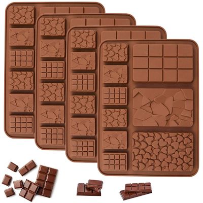 خرید MHC کریسمس عمیق دوبی شکلات بار قالب سفارشی مستطیل بزرگ سیلیکون شکلات قالب online manufacture