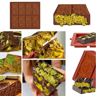 خرید MHC سیلیکون دبی شکلات قالب سفارشی عمیق کوچک تولید کنندگان شکلات سیلیکون online manufacture
