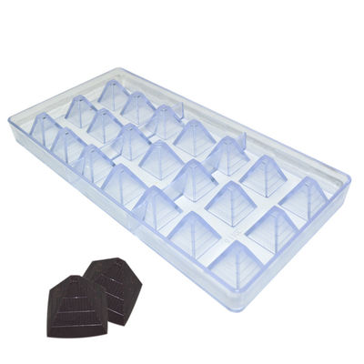 خرید قالب شکلاتی پولی کربنات شکل اهرام مخصوص تولید شکلات online manufacture
