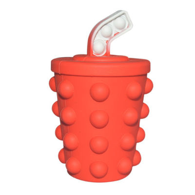 Push Bubble Squishy Stress Balls Fidget Toy , سیلیکون Squeeze Ball Fidget Toy