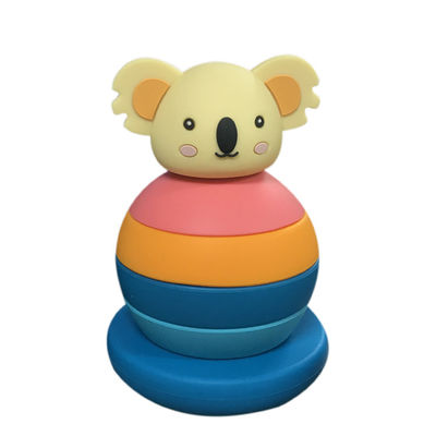 تخصیص قابل آموزش سیلیکون انبار بلوک انبار بازی بلوک Montessori